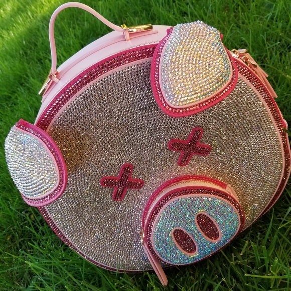 🆕️Jeffree Star X Shane Dawson Bling Pig Backpack - Picture 7 of 14